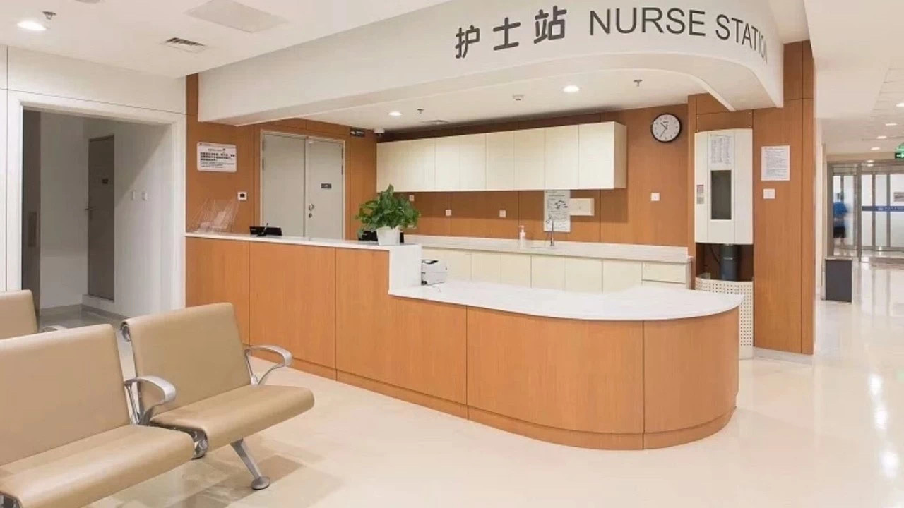 vinyl flooring in hospital